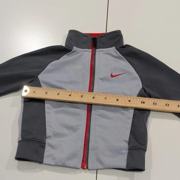 Nike Toddler 2 piece Track suite set - Jacket and Jogger - Grey - Picture 7 of 12